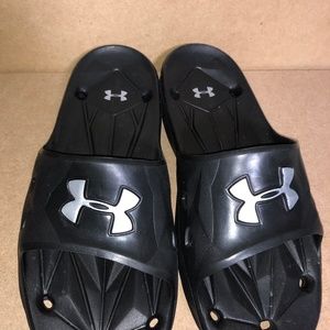 under armour men's locker iii slide cross-trainer shoe